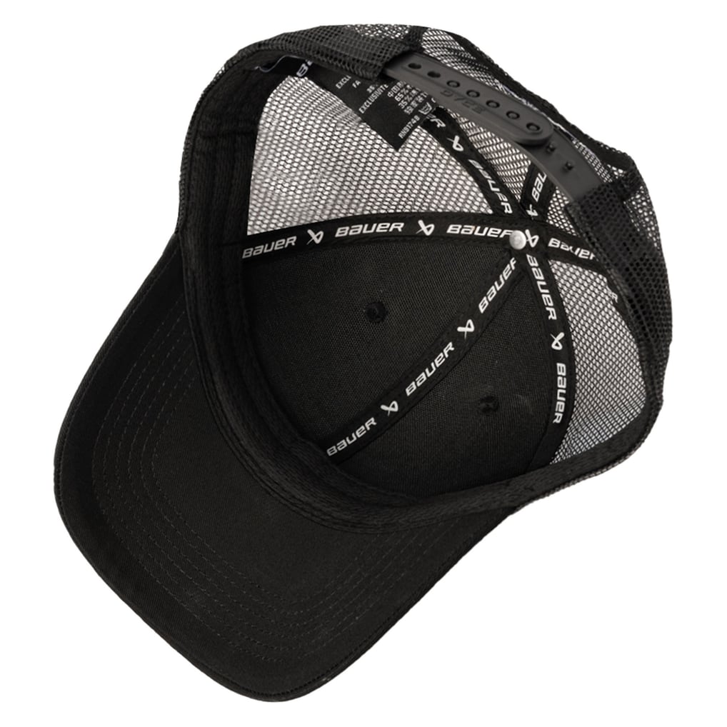 PWHL Unisex Meshback Adjustable Hat - Black